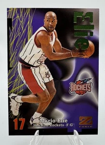 1997-98 SkyBox Z-Force Mario Elie #95 Houston Rockets - Picture 1 of 2