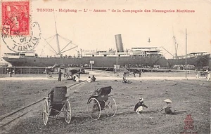 Vietnam - HAIPHONG - The Annam liner of the Messageries Maritimes company - Publ - Bild 1 von 2