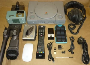 Untested Job Lot Electricals Mouse Dyson Tools PS1 Walkman remote etc. - Imagen 1 de 12