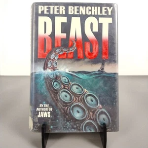Beast by Peter Benchley Author of Jaws Horror Thriller Hardcover Book 1991 - Picture 1 of 12