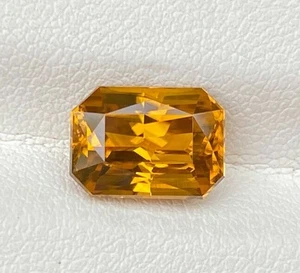 Natural Unheated Canary Yellow Zircon 4.48 Cts Radiant Cut VVS Loose Gemstone - Picture 1 of 6