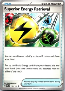Superior Energy Retrieval 189/193 Sv02: Paldea Evolved| Mix&Match - Picture 1 of 2