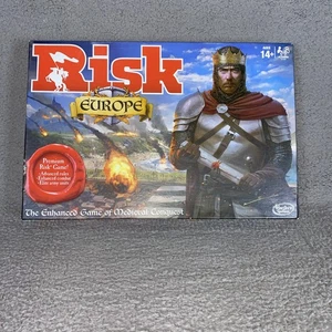 New Open Box Risk Board Game Europe Edition Medieval  War Strategy 2015 Hasbro - Picture 1 of 7