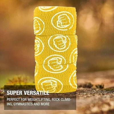 Упаковка из 24 крючков для тяжелой атлетики WOD Nation Bulk (23 фута/рулон) - желтые - Изображение 1 из 3