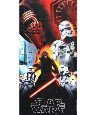 "Toalla auténtica Force Awakens Star Wars Disney Store Bath Beach Kylo 30""x60""" Foto 1 de 4