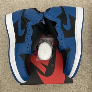 Brand New Air Jordan 1 High Marina Blue Black. 575441-404 MULTIPLE SIZES - Picture 1 of 5