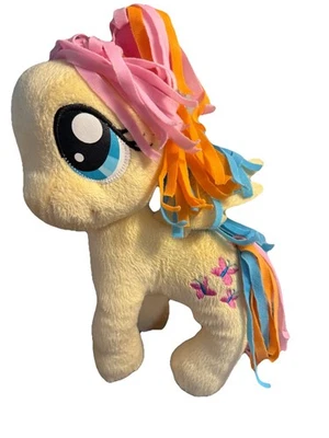 My Little Pony 2014 Funrise Plush 10" Fluttershy Yellow Multicolor Hair - Image 1 of 4