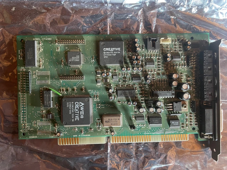 Vintage Sound Blaster AWE 64 CT4380 ISA Tested and Works - Image 1 of 1
