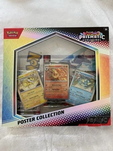 POKEMON PRISMATIC EVOLUTIONS POSTER COLLECTION BRAND NEW FACTORY SEALED TCG RARE - Picture 1 of 3