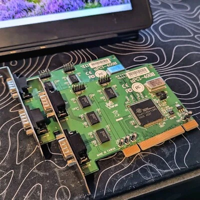 VScom 400H v3 Universal PCI 4x RS232 2x DB9 uPCI-400H Card UART Serial Interface - Image 1 of 4