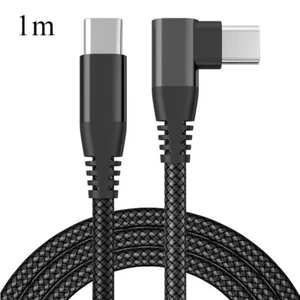 PD 100W 5A USB C To USB-C Fast Charger Dual Type C Charging Data Sync USB Cabl L - Picture 1 of 21