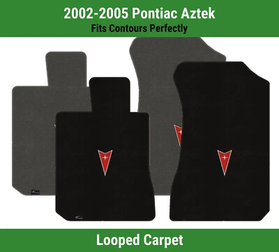Lloyd Classic петля передние коврики для '02-05 Pontiac Aztek с эмблемой Pontiac - Изображение 1 из 4
