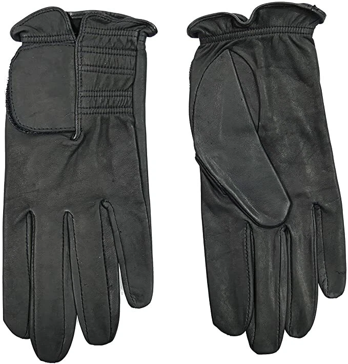 GMK Black Leather Shooting Gloves - Image 1 of 1