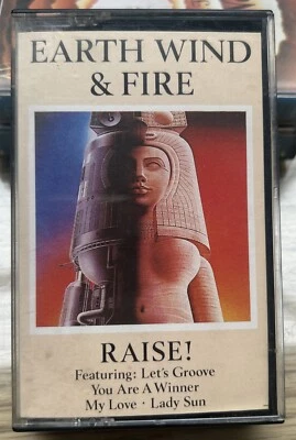 EARTH WIND & FIRE ~ RAISE ~ THE BEST OF ~ X2 CASSETTE TAPE BUNDLE - 1981 - Image 1 of 4