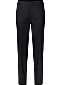 High-Waist-Hose mit Taschen Gr. 38 Schwarz Damenhose Freizeit-Pants Neu* - Bild 1 von 1