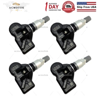 4Pcs TPMS Tire Pressure Sensor For BMW 5 6 7 series X1 X3 X4 Z4 36106798872 - Image 1 of 4
