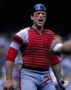 Cartlon Fisk 1985 Chicago White Sox signiert 11x14 Foto BECKETT - Bild 1 von 3