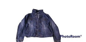 KIDS. Lands End.  Jacket , size 10, Denim . GREAT CONDITION.  DENIM.  Classic  - Picture 1 of 10