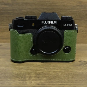 PU-Leder Halbschalen-Hülle für Fujifilm X-T50 XT50 – Rutschfest & Robust - Bild 1 von 55