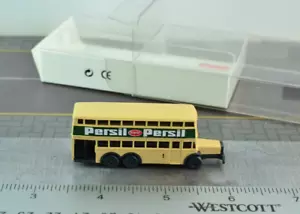 Wiking Old Timer Bussing Berlin Double Decker Bus PERSIL N Scale 1:160 (N4054) - Picture 1 of 2