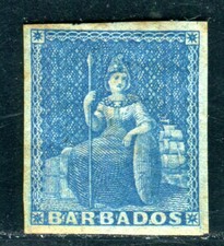 BARBADOS 1852 2x * etwas getönt(D9817