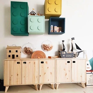 Dinamic Regal - Kleines Schrankmodul, Beistellschrank aus Vollholz - Bild 1 von 15