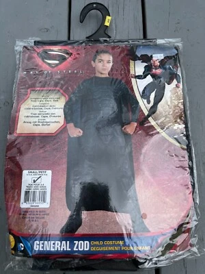 Man of Steel General Zod Children's Costume Size Child Small 4-6 NEW - Image 1 of 2