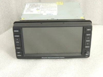 Mitsubishi Lancer CX CY Radio Navi MMCS E-03 CD DVD Multi Communication System - Bild 1 von 2