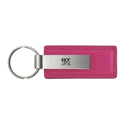 Chaveiro de couro retangular Nissan GTR - Imagem 1 de 3