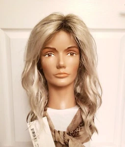 Heidi by Jon Renau Synthetic Wig FS17/101S18 Palm Springs Blonde Lace Mono Top - Picture 1 of 4