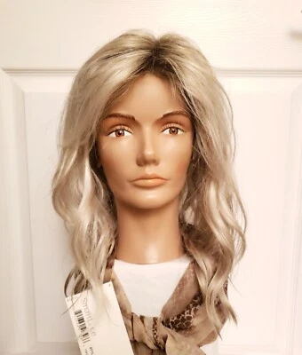 Heidi by Jon Renau Synthetic Wig FS17/101S18 Palm Springs Blonde Lace Mono Top - Image 1 of 4