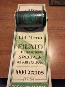 FILATO FILOFORT N°40 NERO 6 ROCCHETTi da 914 METRI/1000 YARDS - Foto 1 di 2