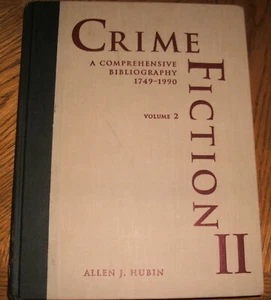 Crime Fiction II: A Comprehensive Bibliography, 1749-1990 Volume 2 - Picture 1 of 3