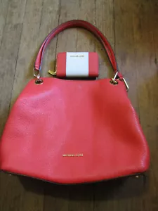 Borsa a tracolla vintage Michael Kors in pelle rossa di ciottoli da donna molto bella! - Foto 1 di 23