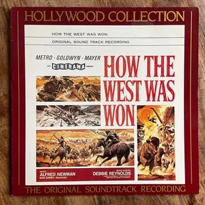 HOW THE WEST WAS WON FILM SOUNDTRACK - NEWMAN MINT VINYL LP / DEMO / POSTER - Picture 1 of 12