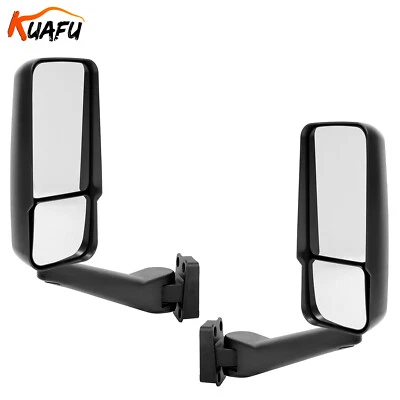 For Chevy Kodiak GMC Topkick C4500 2003-2009 Heated Manual Door Mirror #25886105 - Image 1 of 4