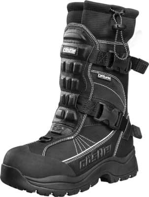 Botas de moto de nieve Castle X Barrier 2 para mujer blancas tallas 7 y 11 Foto 1 de 2