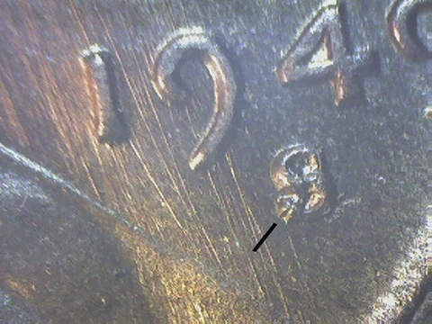 1949-S LINCOLN CENT RPM-004   S OVER S   GEM BU   PP9 Cover