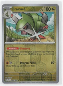 Pokemon Shrouded Fable - 045/064 Fraxure Reverse Holo - Picture 1 of 1