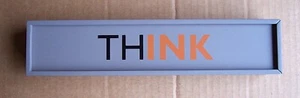 THINK ROLLERBALL PEN Unused Gray Multicolor - Picture 1 of 6