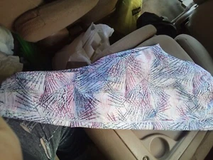 Spandex, Colorful Stripes Pattern,  Legging, With Pockets, 2x - Picture 1 of 3