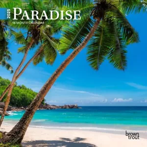 Paradise | 2025 7 x 14 Inch Monthly Mini Wall Calendar - Picture 1 of 9
