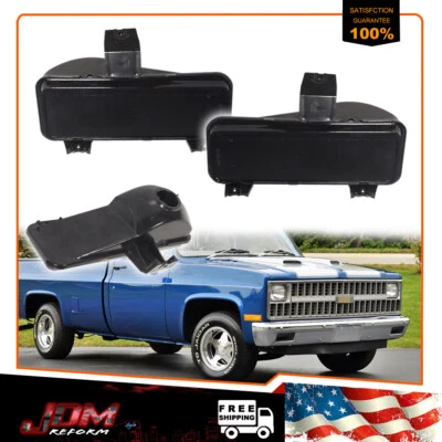 2PCS Smoke Front Parking Turn Signal Lights For 1981-1982 Chevy C10 C20 Suburban - Image 1 of 4