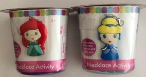 Disney Ariel And Cinderella Necklace Activity Kit By Tara, Brand New Lot Of 2 - Picture 1 of 5