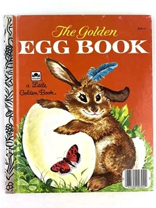 The Golden Egg Book A Little Golden Book 1975 304-11 Margaret Wise Brown - Imagen 1 de 12