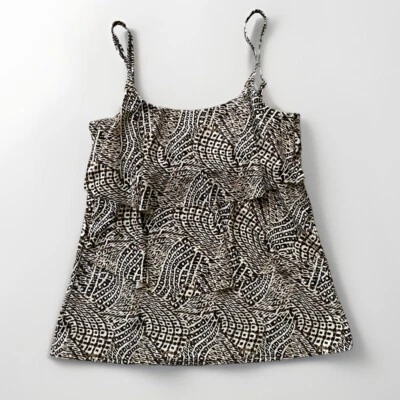 Sujetador Tankini Byron Blue Australia Talla 14 Integrado Negro Marrón Con Aros Foto 1 de 4