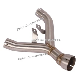 For Kawasaki Ninja 1000 Z1000 2010-2023 Z1000SX Until 2019 Slip Exhaust Mid Pipe - Picture 1 of 7