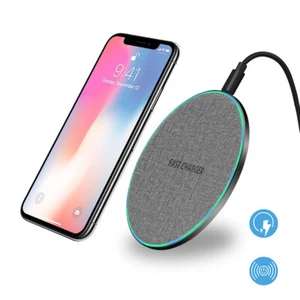 15W Wireless Induktionsladegerät Ladestation Charger Für iPhone 13 Pro 12 11 - Bild 1 von 12