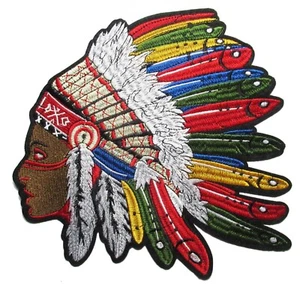 Patche dorsal indien sioux backpatche écusson grand grande taille patch DIY - Imagen 1 de 2