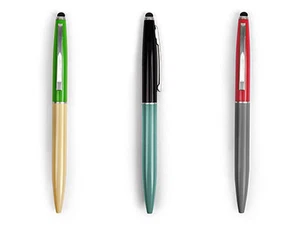 Bolígrafo y lápiz retro Kikkerland 2 en 1 elección verde/caqui o rojo/gris (US40-A) - Imagen 1 de 4